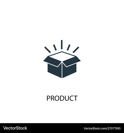 Product icon simple element Royalty Free Vector Image