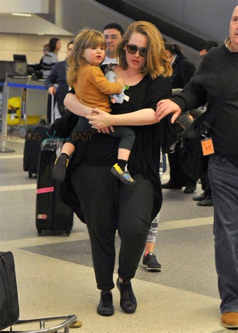 Adele Touches Down At LAX With Son Angelo | Adele, Adele singer, Adele son