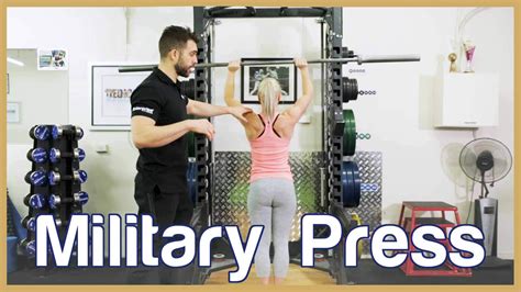 How To Do A Military Press Correctly | Melbourne Personal Trainers