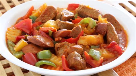 Pork Afritada Recipe - Today's Delight - YouTube