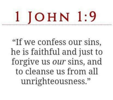 Do you need to confess your sins before God forgives you? (1 John 1:9)