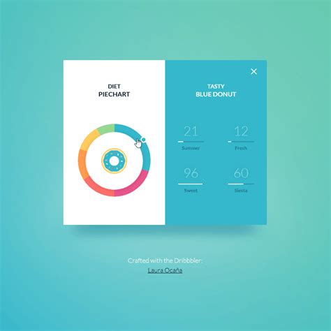 a brochure with a circular design on the front and back cover is shown