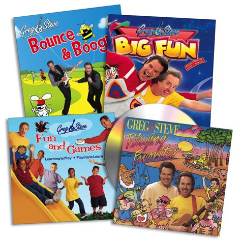 Greg & Steve CD Collection - Set of 4