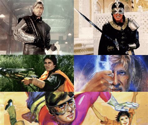 Amitabh Bachchan the Superhero - Shahenshah, Ajooba, Toofan, Brahmastra ...