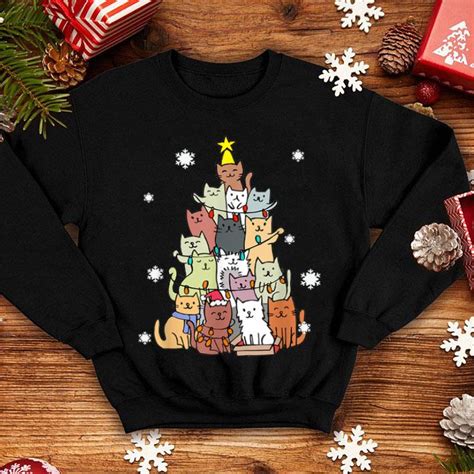 Ugly Christmas Sweater Cat Tree - Funny Xmas Cat Gift sweater, hoodie ...