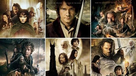 The Lord of the Rings & The Hobbit Movies in Order