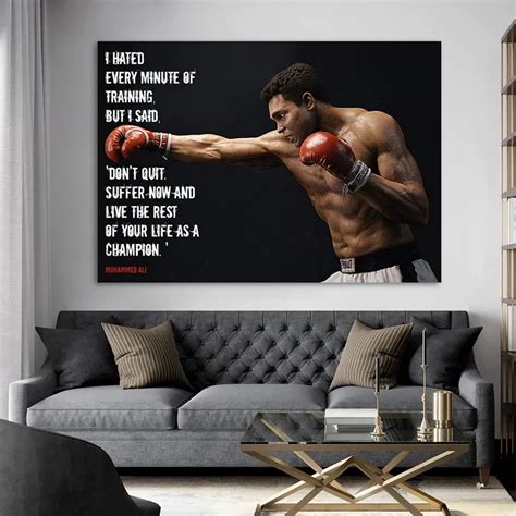 Boxing-Champion-Ali-Canvas-Painting-Modern-Inspirational-Posters-and ...