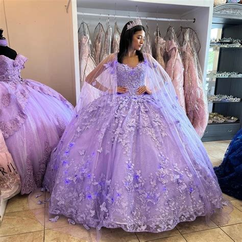 Purple Cinderella Prom Dresses