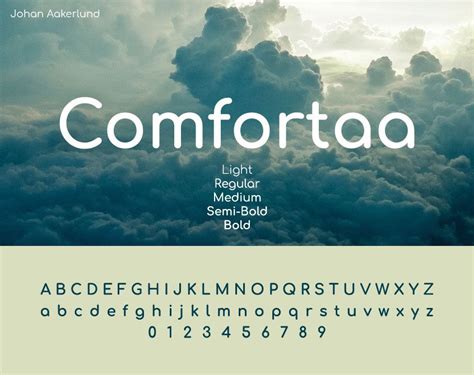 Comfortaa Font Family - Fontswan.com | Free fonts sans serif, Round font, Sans serif typography