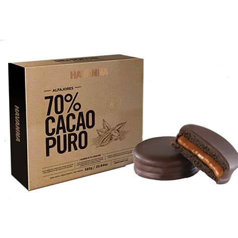 HAVANNA ALFAJORES CACAO PURO | 70% Pure Cacao