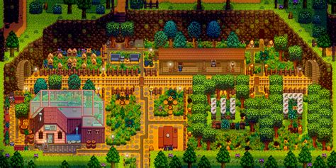 Stardew Valley Tree Farm Layout