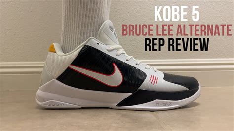 Kobe 5 Bruce Lee Alternate Rep Review |Better Than Dhgate? | HahaStyle ...