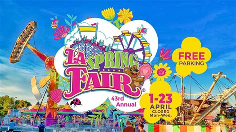 LA Spring Fair - April 1-23, 2023 - Unlimited Rides and more. - YouTube