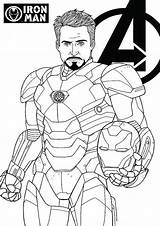 Free & Easy To Print Iron Man Coloring Pages  Avengers coloring sketch template