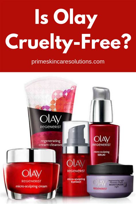 Is Olay Cruelty-Free? | Olay, Skin care solutions, Best skin care routine