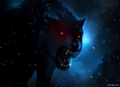 Dark Wolf Wallpaper download - Wolf HD Wallpaper - Appraw