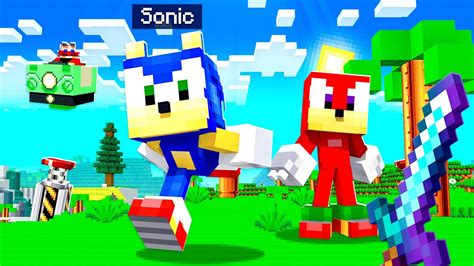 This SONIC MINECRAFT MOD is AMAZING! - YouTube