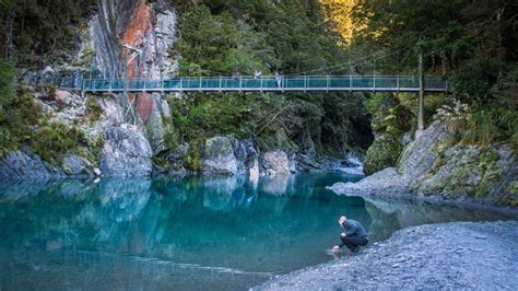 Blue Pools Track: Mount Aspiring National Park, Otago region