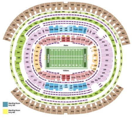 SoFi Stadium Tickets and SoFi Stadium Seating Charts - 2022 SoFi Stadium Tickets in Inglewood, CA!