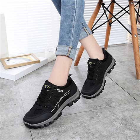 Women's Waterproof Work Shoes 2018 Autumn Non slip Wear resistant ...