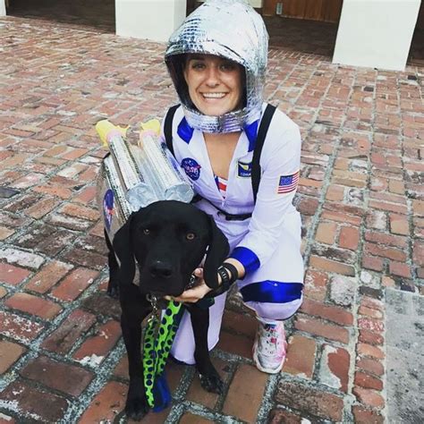 Grover the space shuttle astronaut dog for Halloween #Dog #Costume #Halloween #DIY #Astronaut #N ...