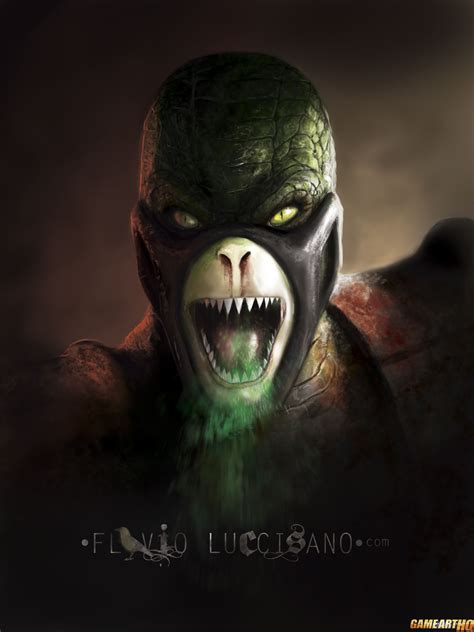 Mortal Kombat Reptile Art