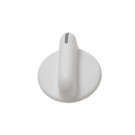 KitchenAid KGRT600HAL0 Gas Range Control Knob (White) - Genuine OEM