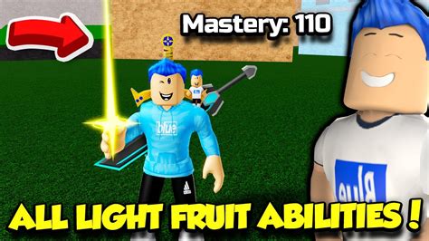 I Unlocked FULL LIGHT FRUIT ABILITIES In Roblox Blox Fruits! - YouTube