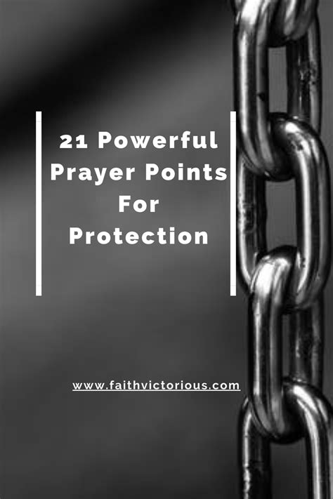 21 Powerful Prayer Points For Protection (With Bible Verses) - Faith ...