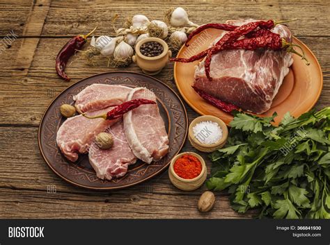 Assorted Raw Pork Meat Image & Photo (Free Trial) | Bigstock