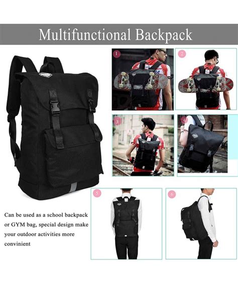 Fashion Sport Backpack Skateboard Backpack Holder Large Capacity ...