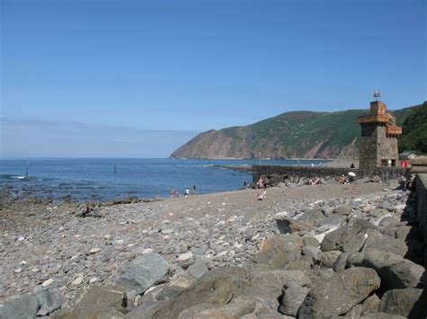 Lynmouth Western Beach, Lynmouth, Exmoor National Park