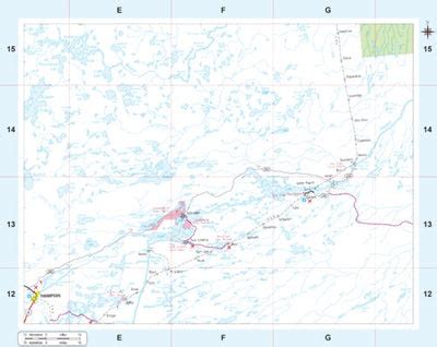 Manitoba Highways - Thompson Map by Avenza Systems Inc. | Avenza Maps