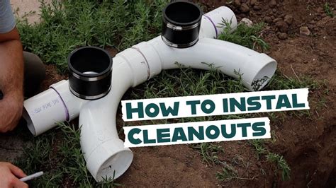 DIY Guide to Installing Sewer Cleanouts on Your House - YouTube