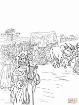 David And The Ark Of Covenant coloring Page  Free Printable sketch template