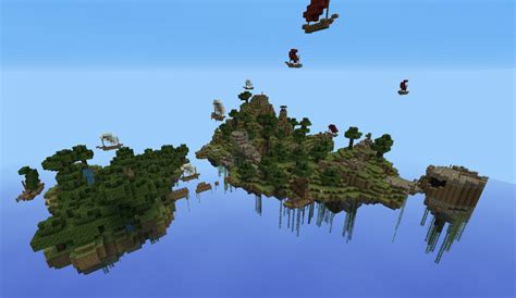 floating island Minecraft Map