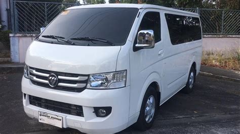 2017 Foton View Transvan CS2 2.8L 15 Seater Diesel Turbo FULL REVIEW ...