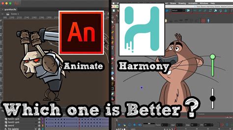 Adobe Animate vs Toon Boom Harmony - YouTube