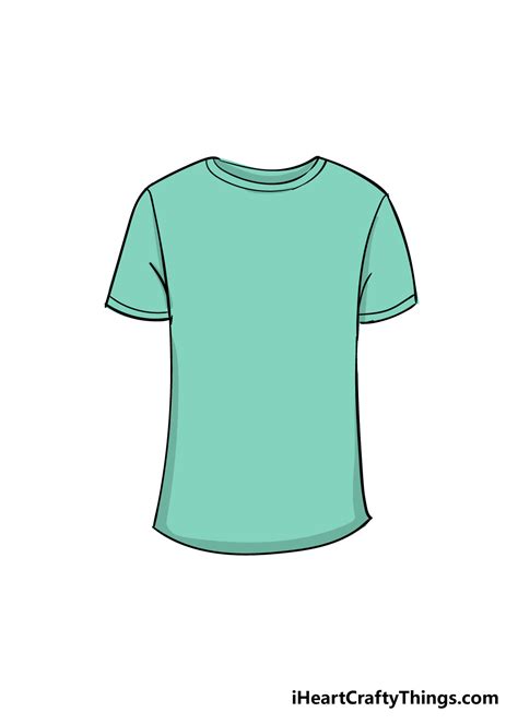 Shirt Drawing - How To Draw A Shirt Step By Step