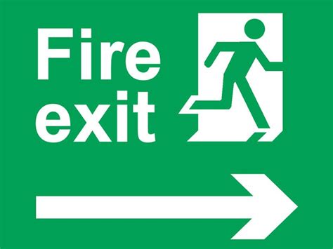 Stay Safe with Fire Exit Signs