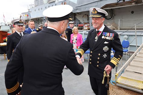 Patrol ship HMS Severn rejoins the Naval family in ceremony in heart of ...