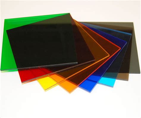 Cast Acrylic - Transparent Colors (Chemcast Acrylic Sheets) | Acrylic plastic sheets, Acrylic ...