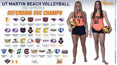 UT Martin Beach Volleyball Announces 2023 Schedule | radio NWTN