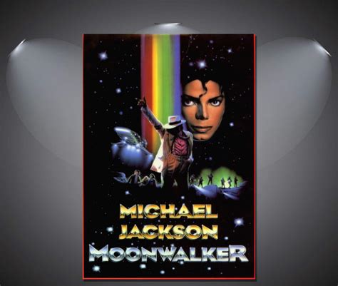 Michael Jackson Moonwalker Movie Poster