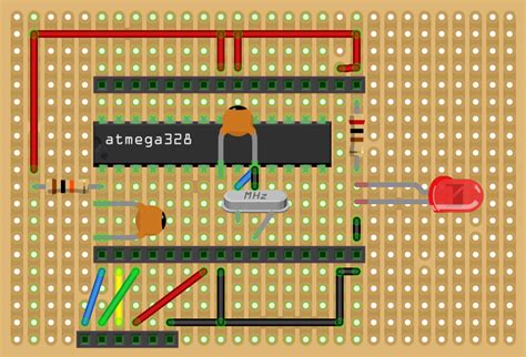 DIY Arduino Circuit Board – MicroController Electronics