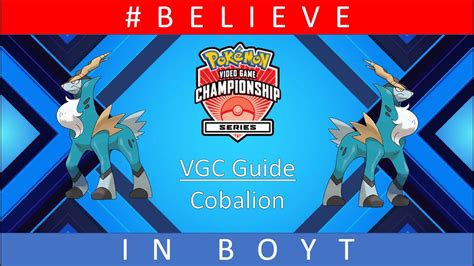 Cobalion - Reg F VGC Guide by 3x Regional Champion - YouTube