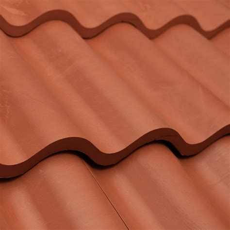 Synthetic Spanish Roof Tiles - Composite Faux Barrel Tile Roofing