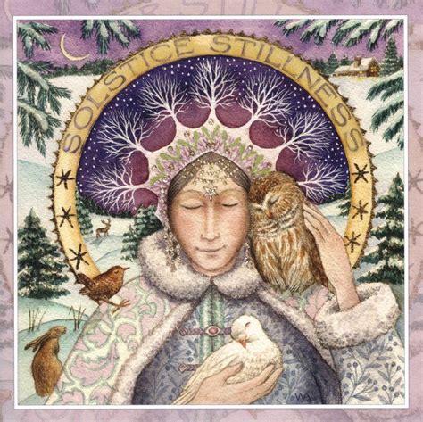 Solstice Stillness | Solstice art, Pagan art, Winter solstice