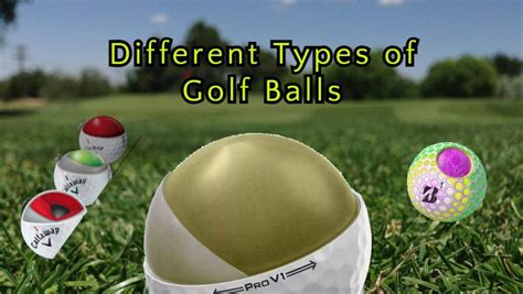 Different Types of Golf Balls - Understanding 2,3,4 and 5-Piece Golf ...