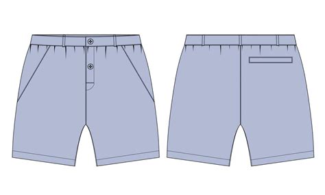 Short Pants Mockup Vector Art, Icons, and Graphics for Free Download